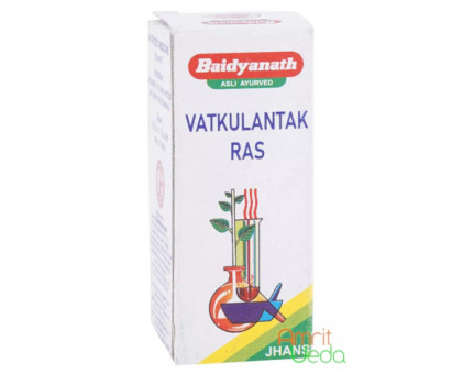 Ват Кулантак Рас Байд'янатх (Vat Kulantak Ras Baidyanath), 10 таблеток Ват Кулантак Рас Байд'янатх (Vat Kulantak Ras Baidyanath), 10 таблеток