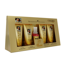 Набір — набір Gold Skin Radiance + набір Diamond Skin Revival, 80 грам + 15 мл