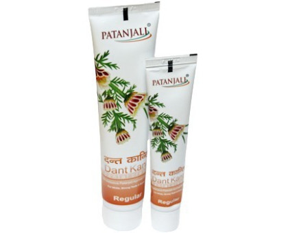 Зубна паста Дант Канті Патанджалі (Toothpaste Дант Kanti Patanjali), 100 грам Зубна паста Дант Канті Патанджалі (Toothpaste Дант Kanti Patanjali), 100 грам