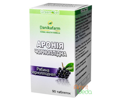 Аронія чорноплідна Данікафарм, 90 таблеток Аронія чорноплідна Данікафарм, 90 таблеток