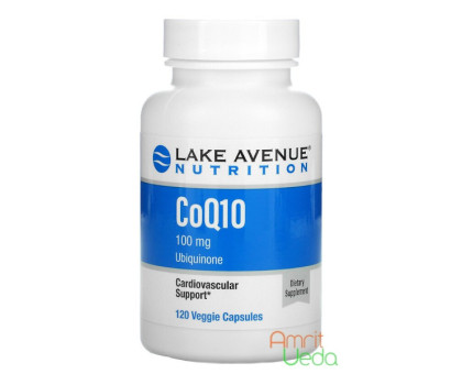 Коензим Q-10 100 мг (Coenzyme Q10 100 mg Lake Avenue), 120 капсул Коензим Q-10 100 мг (Coenzyme Q10 100 mg Lake Avenue), 120 капсул