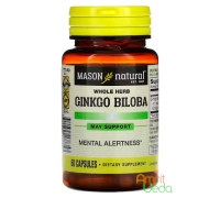 Гінкго Білоба | Ginkgo Biloba, 60 капсул