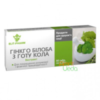 Ginkgo Biloba with Gotu Kola, 80 tablets