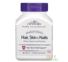 Волосся, шкіра та нігті Просунута формула (Hair, skin and nails Advanced formula), 50 таблеток