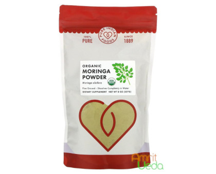 Морінга порошок П'юа Індіан Фудс (Moringa Pure Indian Foods), 227 грам Морінга порошок П'юа Індіан Фудс (Moringa Pure Indian Foods), 227 грам