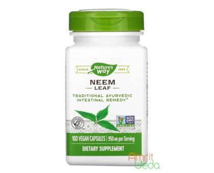 Нім Нейчер'с Вей (Neem Nature's Way), 100 капсул Нім Нейчер'с Вей (Neem Nature's Way), 100 капсул