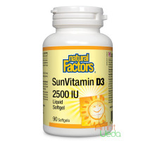 Вітамін D3 50 мкг - 2000 МО (Vitamin D3), 90 капсул
