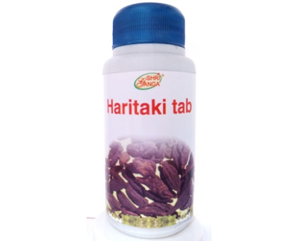 Харітакі Шрі Ганга (Haritaki Shri Ganga), 120 таблеток Харітакі Шрі Ганга (Haritaki Shri Ganga), 120 таблеток