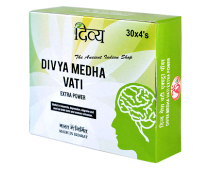 Дів'я Медха ваті Патанджалі (Divya Medha vati Patanjali), 120 таблеток Дів'я Медха ваті Патанджалі (Divya Medha vati Patanjali), 120 таблеток