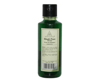 Шампунь з Німом Кхаді (Neem Sat Shampoo Khadi), 210 мл Шампунь з Німом Кхаді (Neem Sat Shampoo Khadi), 210 мл