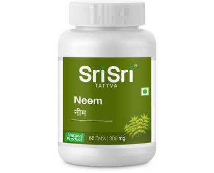 Нім Шрі Шрі Таттва (Neem Sri Sri Tattva), 60 таблеток Нім Шрі Шрі Таттва (Neem Sri Sri Tattva), 60 таблеток
