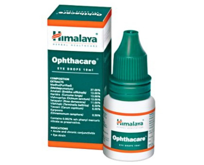 Очні краплі Оптакейр Хімалая (Ophthacare Himalaya), 10 мл Очні краплі Оптакейр Хімалая (Ophthacare Himalaya), 10 мл