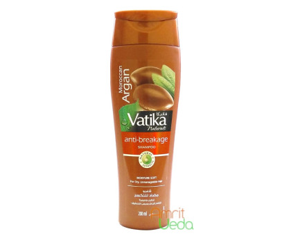 Шампунь Ватіка Аргана для тьмяного і неслухняного волосся Дабур (Shampoo Vatika Moroccan Argana Dabur), 200 мл Шампунь Ватіка Аргана для тьмяного і неслухняного волосся Дабур (Shampoo Vatika Moroccan Argana Dabur), 200 мл