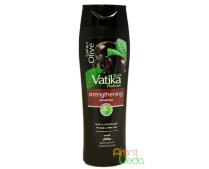 Шампунь Ватіка Іспанська Оливка для ослабленого волосся Дабур (Shampoo Vatika Spanish Olive Dabur), 200 мл Шампунь Ватіка Іспанська Оливка для ослабленого волосся Дабур (Shampoo Vatika Spanish Olive Dabur), 200 мл