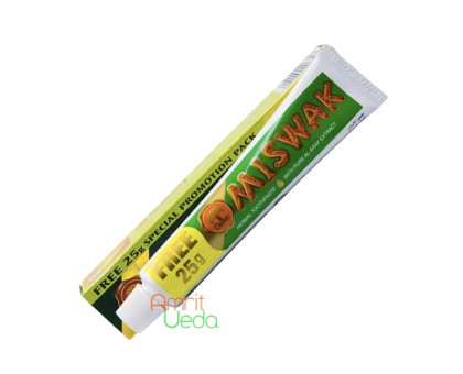 Зубна паста Місвак Дабур (Toothpaste Meswak Dabur), 75 грам Зубна паста Місвак Дабур (Toothpaste Meswak Dabur), 75 грам