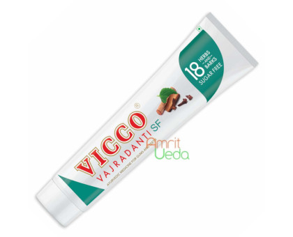 Зубна паста Вікко Ваджраданті без цукру ВІККО (Toothpaste Vicco Vajradanti SF VICCO), 80 грам Зубна паста Вікко Ваджраданті без цукру ВІККО (Toothpaste Vicco Vajradanti SF VICCO), 80 грам