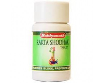 Ракта Шодхак Байд'янатх (Rakta Shodhak Baidyanath), 50 таблеток Ракта Шодхак Байд'янатх (Rakta Shodhak Baidyanath), 50 таблеток