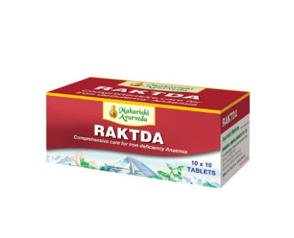 Рактда Махаріши Аюрведа (Raktda Maharishi Ayurveda), 100 таблеток Рактда Махаріши Аюрведа (Raktda Maharishi Ayurveda), 100 таблеток
