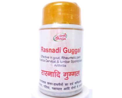 Раснаді Гуггул Шрі Ганга (Rasnadi Guggul Shri Ganga), 50 грам - 100 таблеток - 100 таблеток Раснаді Гуггул Шрі Ганга (Rasnadi Guggul Shri Ganga), 50 грам - 100 таблеток - 100 таблеток