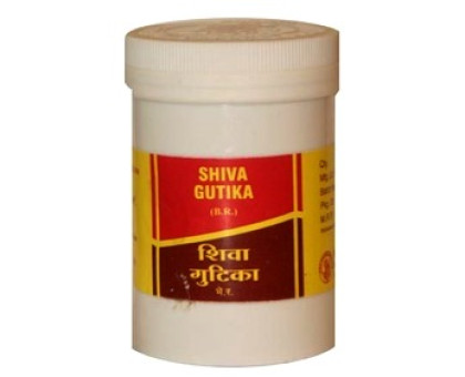 Шива Гутіка В’яс Фармасі (Shiva gutika Vyas Pharmacy), 100 таблеток - 50 грам Шива Гутіка В’яс Фармасі (Shiva gutika Vyas Pharmacy), 100 таблеток - 50 грам