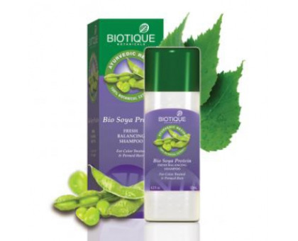 Шампунь з соєвими протиїнами Байотік (Биотик) (Bio Soya protein shampoo Biotique), 190 мл Шампунь з соєвими протиїнами Байотік (Биотик) (Bio Soya protein shampoo Biotique), 190 мл