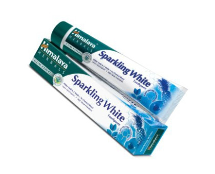 Зубна паста Спарклінг вайт Хімалая (Toothpaste Sparkling white Himalaya), 80 грам Зубна паста Спарклінг вайт Хімалая (Toothpaste Sparkling white Himalaya), 80 грам