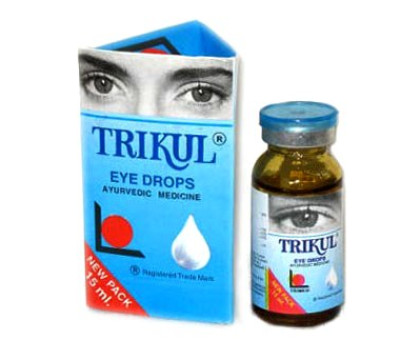 Очні краплі Трикул Трімед Аюрведа (Trikul Trimed ayurveda), 15 мл Очні краплі Трикул Трімед Аюрведа (Trikul Trimed ayurveda), 15 мл