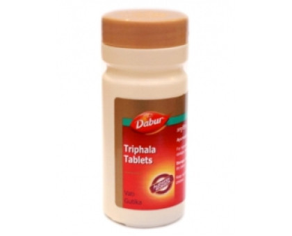 Тріфала Дабур (Triphala Dabur), 60 таблеток - 40 грам Тріфала Дабур (Triphala Dabur), 60 таблеток - 40 грам